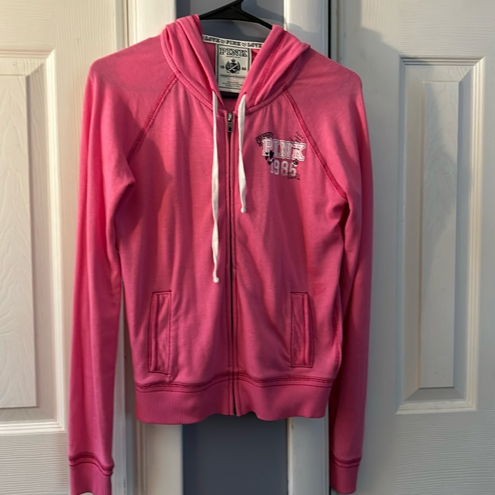 Vintage Victoria secret pink ‘86 hoodie